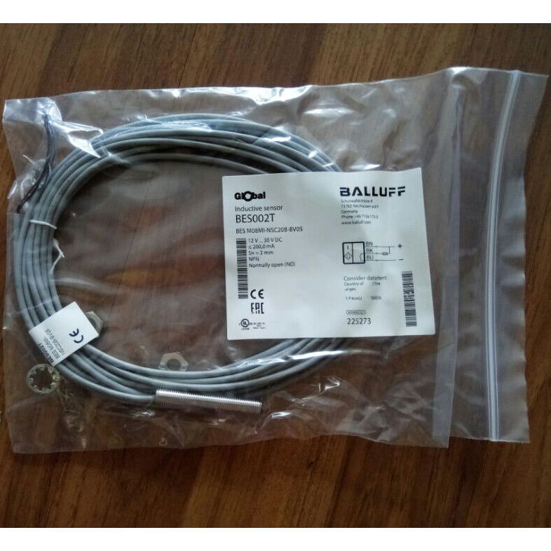 Balluff Proximity Switch M08MI-NSC20B-BV05 - BALLUFF
