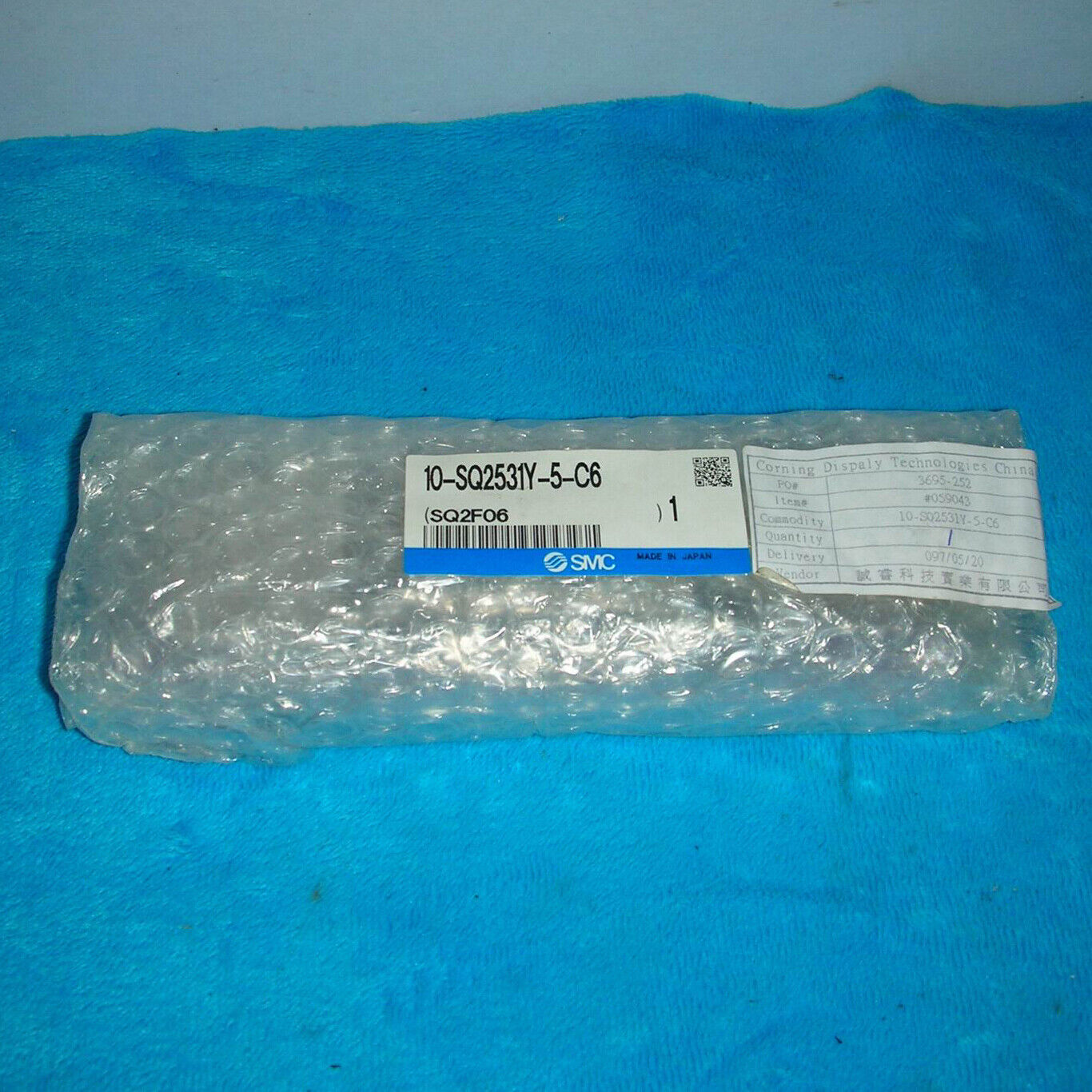ONE SMC Solenoid Valve 10-SQ2531Y-5-C6 - SMC