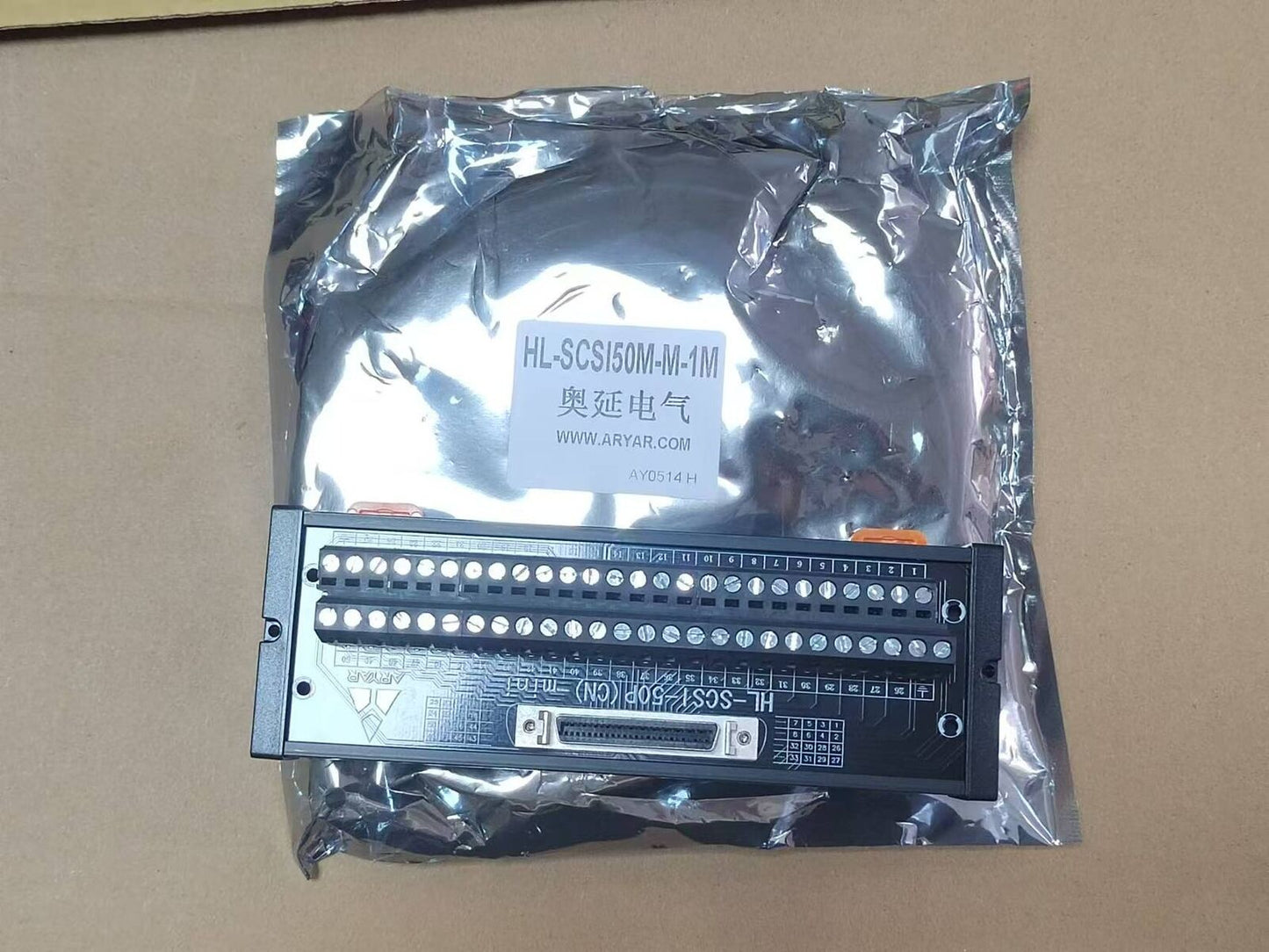 new 1M cable for Mitsubishi servo driver CN1 50 PIN Yaskawa Panasonic X4 interface - STRING