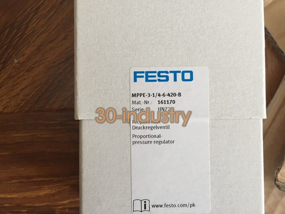 1PCS New For FESTO proportional valve MPPE-3-1/4-6-420-B 161170 - KOEED