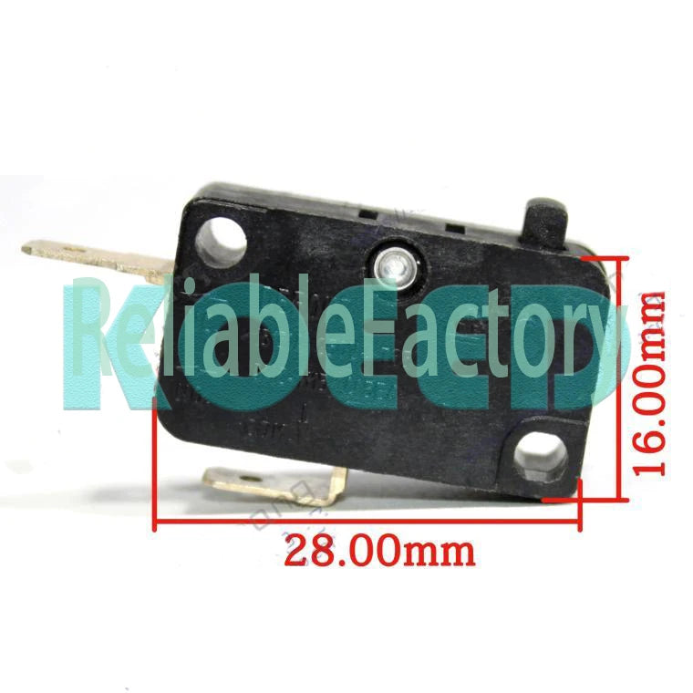 4pcs Micro Limit Switch 2 Pins 15A 250VAC NC. Com. Pin No Rod DMC-1115