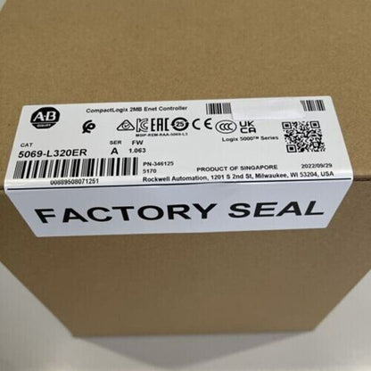 New Sealed CompactLogix 5069-L320ER Enet Controller Module 2MB - COMPACTLOGIX