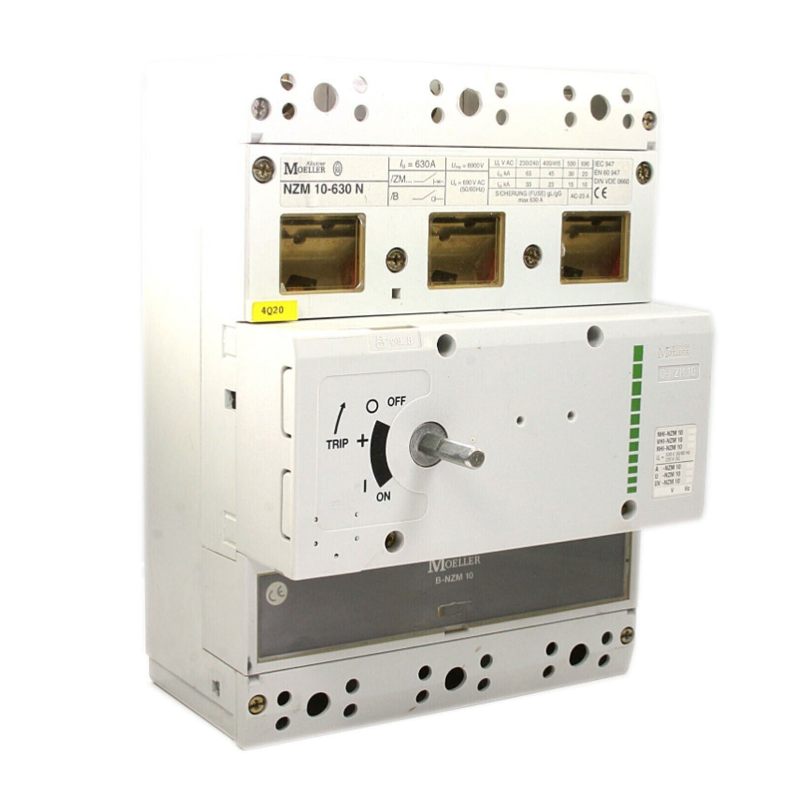 new 1 PCS  IN BOX Admiralty MOELLER Circuit Breaker NZM10-630N