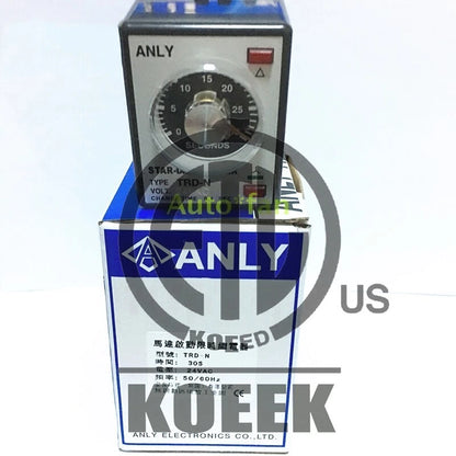 1PC AC110V 220V 30S 60S TRD-N Motor Starting Time Limit Relay