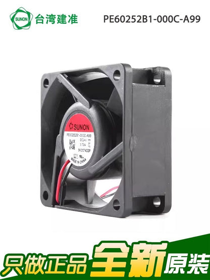 SUNON PE60252B1-000C-A99 6025 24V 3.72W 2-Wire Inverter Axial Cooling Fan
