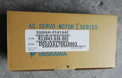 1PC YASKAWA AC SERVO MOTOR SGMAH-01A1A4C