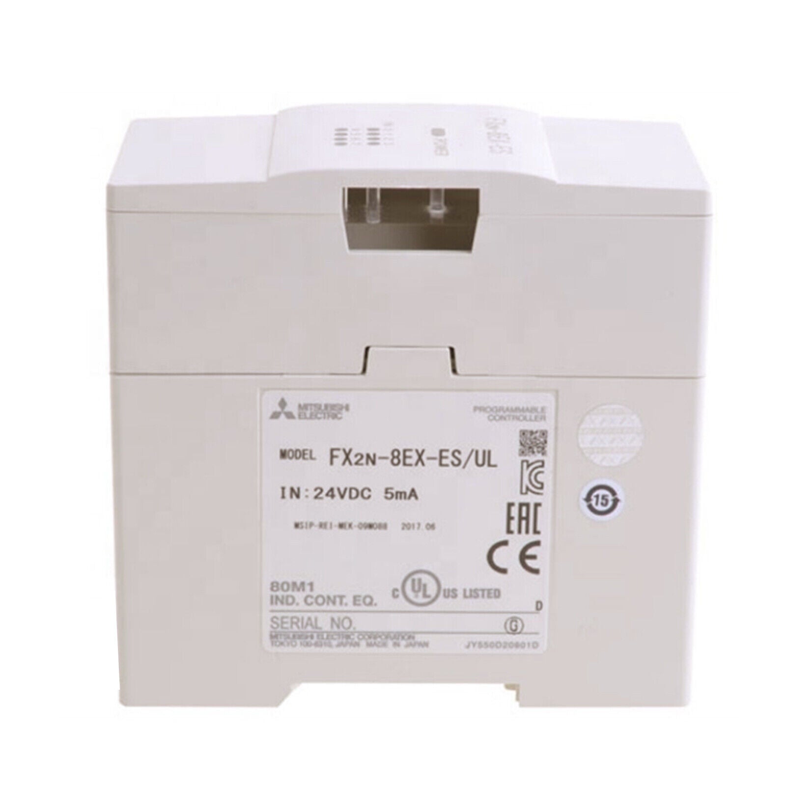 MITSUBISHI FX2N-8EX-ES PLC Expansion Module Power | MITSUBISHI FX2N8EX-ESUL | MITSUBISHI FX2N-8EX-ES/UL Expansion Module - MITSUBISHI