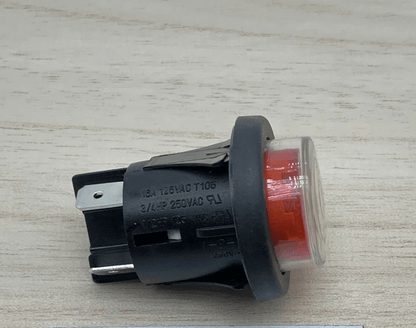 new RLEIL RL5 T125/55 Momentary reset button switch Red Button with Waterproof Cover - RLEIL