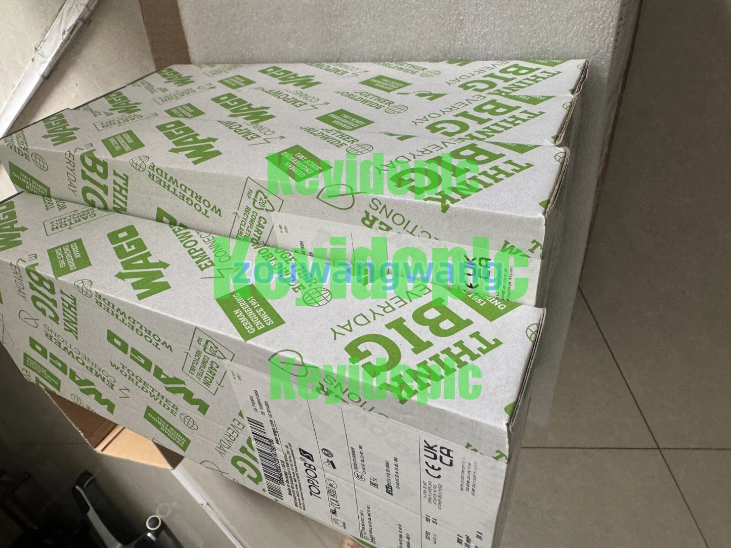 100 pieces of WAGO terminal blocks 2002-1201 20021201 #ke