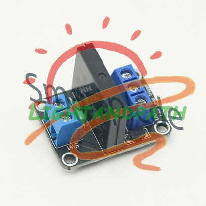 1x 5V 1 Channel OMRON SSR G3MB-202P Solid State Relay Module with Resistive Fuse