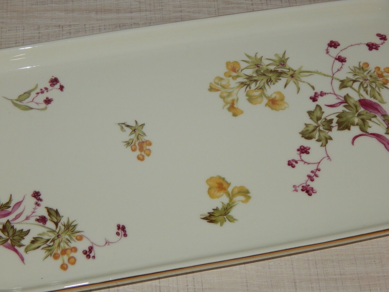 Used PORCELAIN SUISSE LANGENTHAL King Cake Plate - SUISSE LANGENTHAL