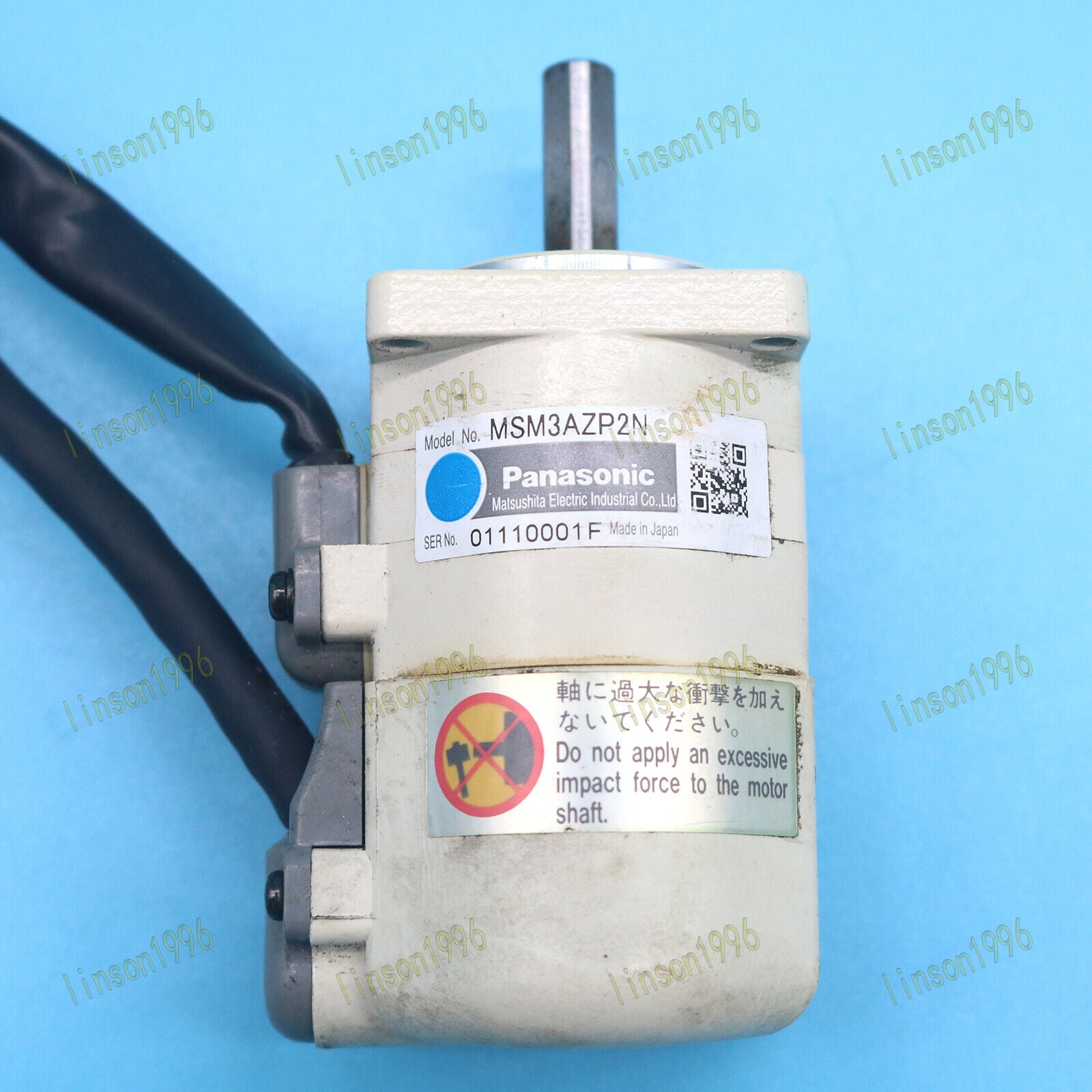 Used Panasonic MSM3AZP2N Servo Motor Tested Good - PANASONIC