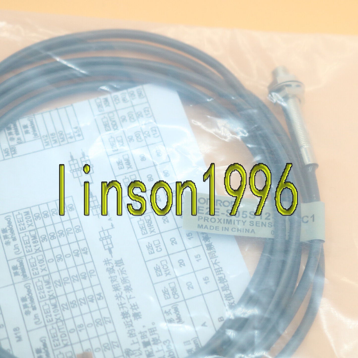 Omron E2E-S05S12-WC-C1 Proximity Switch - OMRON