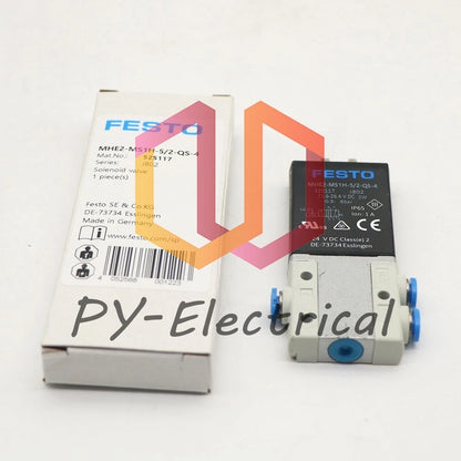 FESTO MHE2-MS1H-5/2-QS-4 525117 Solenoid Valve (1PCS)