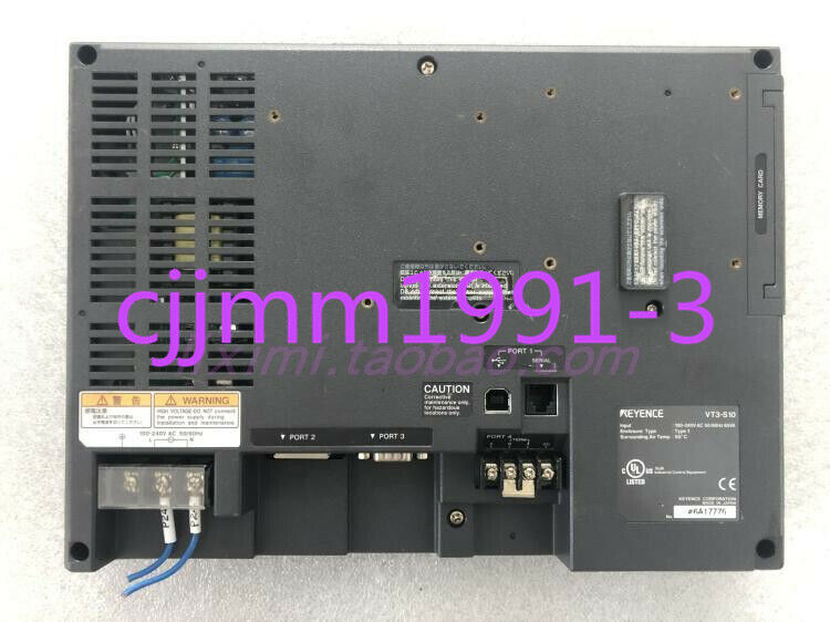 Keyence HMI VT3-S10 Touch Screen – Used PLC Controller - KEYENCE