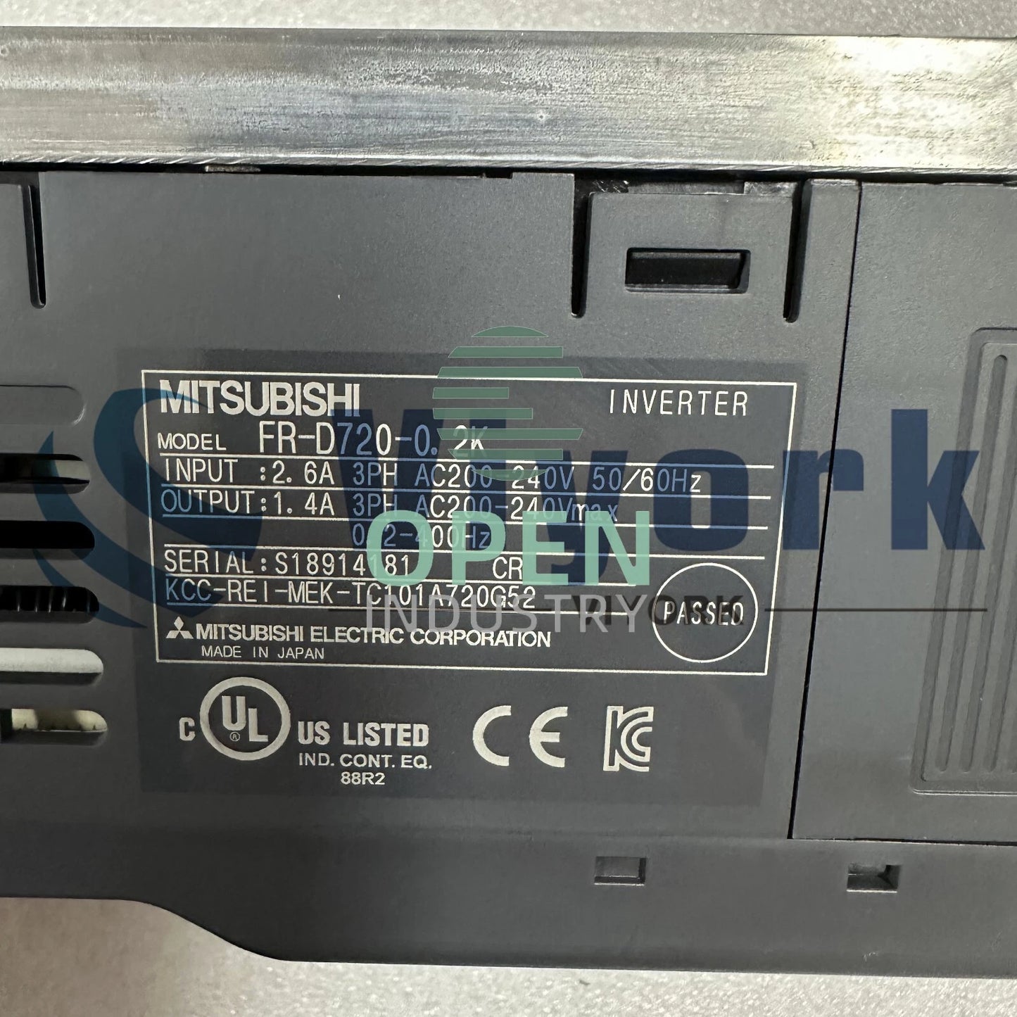 1PCS Mitsubishi FR-D720-0.2K INVERTER