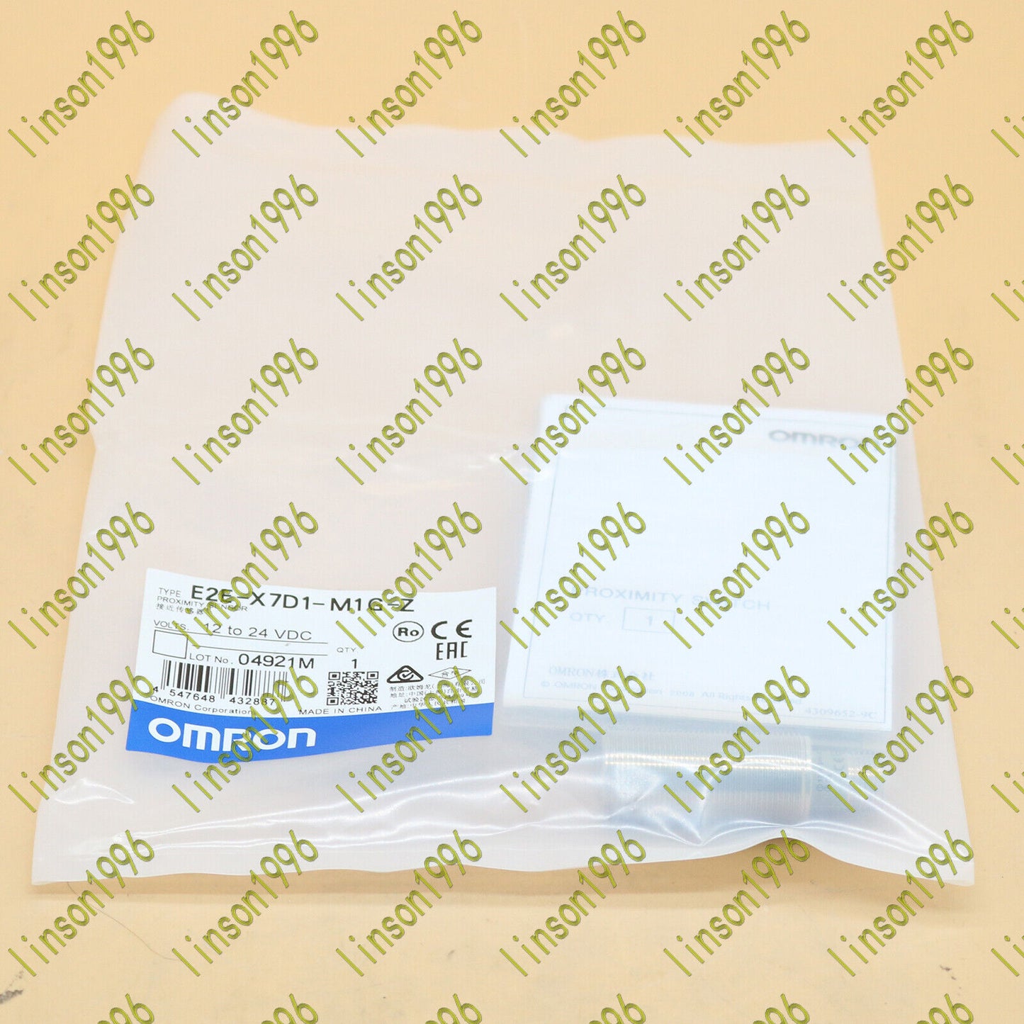 Omron Proximity Switch E2E-X7D1-M1G-Z 12-24VDC - OMRON