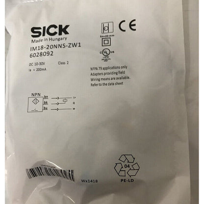 SICK IM18-20NNS-ZW1 Switch - SICK