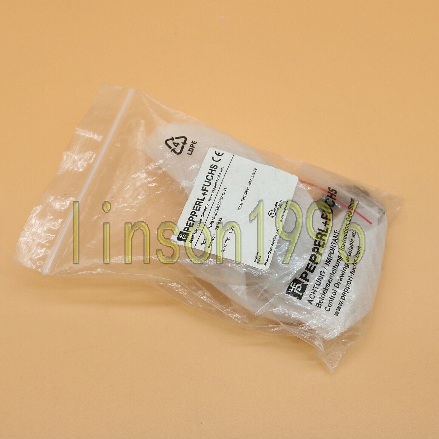 New Pepperl+Fuchs Sensor NRB15-30GM50-E2-C-V1 In Box - PEPPERL+FUCHS