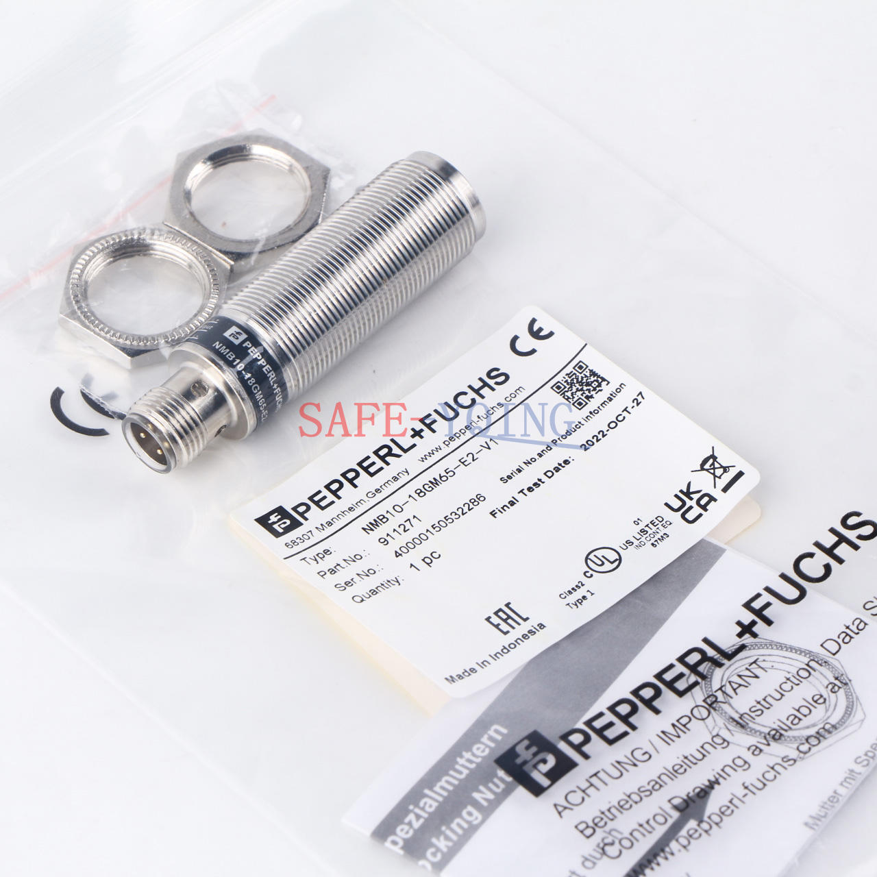 new ONE for Pepperl+Fuchs NMB10-18GM65-E2-V1 Proximity Switch - PEPPERL+FUCHS