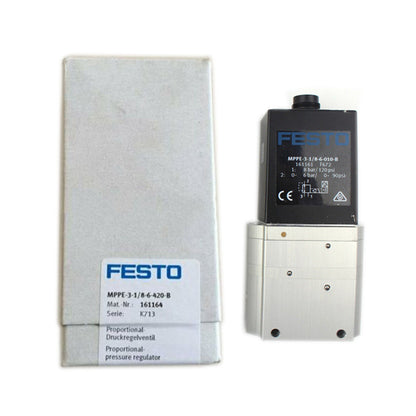 New In Box FESTO MPPE-3 1/4-6 420-B 161170 Pressure Regulator - FESTO