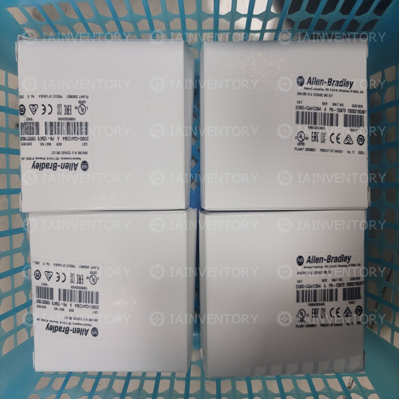 Allen Bradley Sealed 2080-IQ4OB4 1 Year Warranty - ALLEN BRADLEY