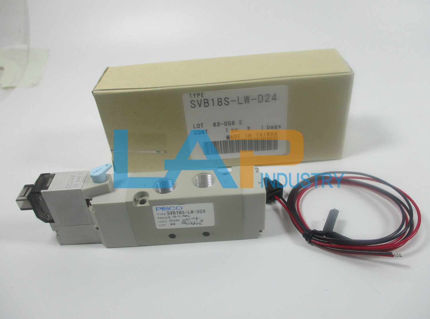 new 1PCS  For PISCO Solenoid Valves SVB18S-LW-D24