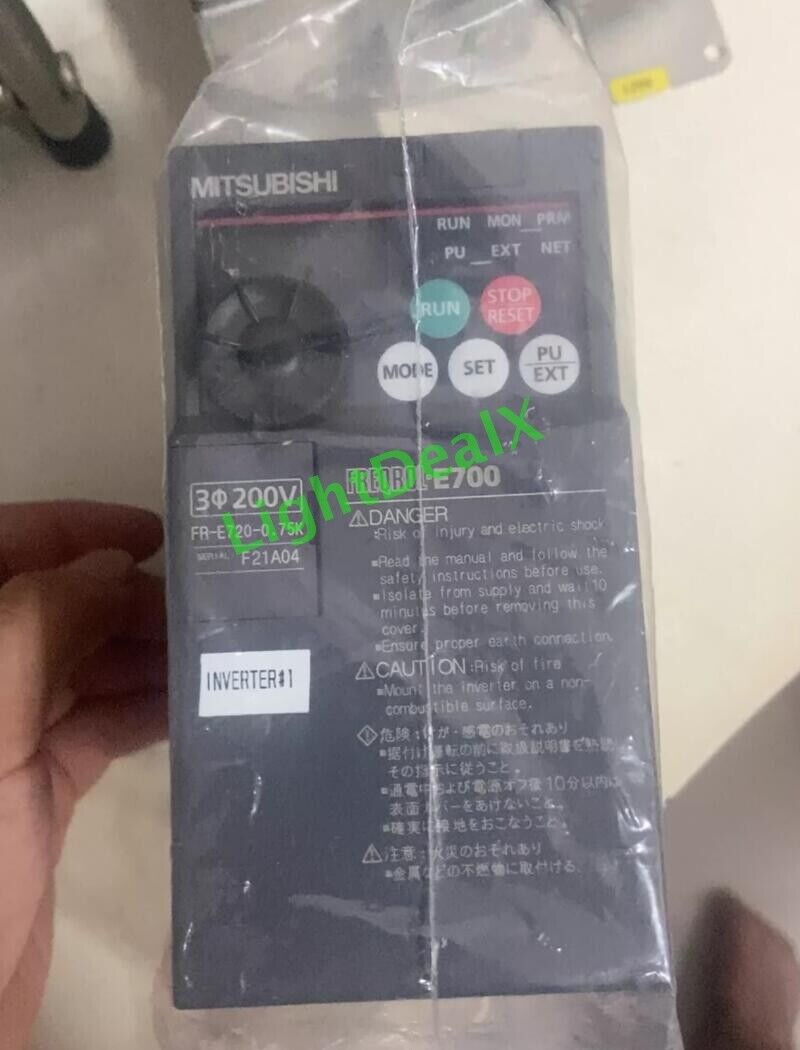 new 1PCS Inverter 3PH AC200-220V 0.75kW Mitsubishi FR-E720-0.75K One year - MITSUBISHI HEAVY INDUSTRIES
