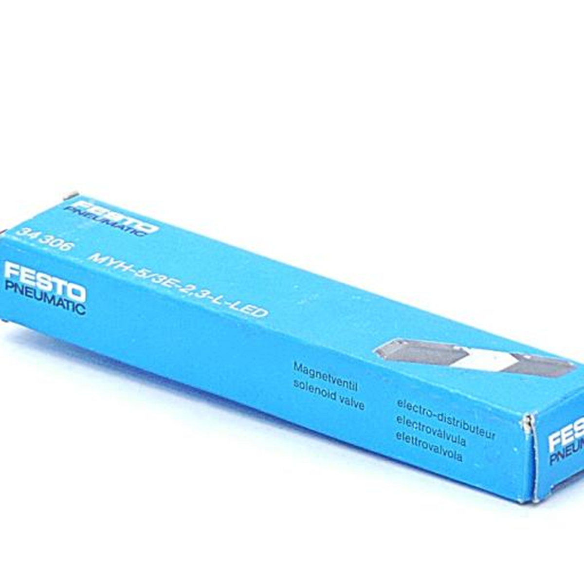 FESTO MYH-5/3E-2,3-L-LED 34306 Solenoid Valve - FESTO