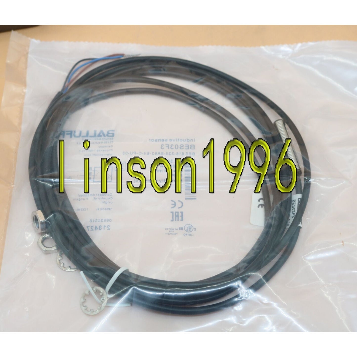 Balluff Proximity Switch BES 516-324 SA62-E4 C PU 03 - BALLUFF