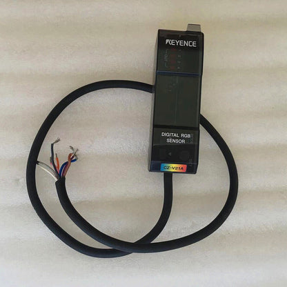 Used Keyence CZ-V21A Optical Fiber Amplifier - KEYENCE