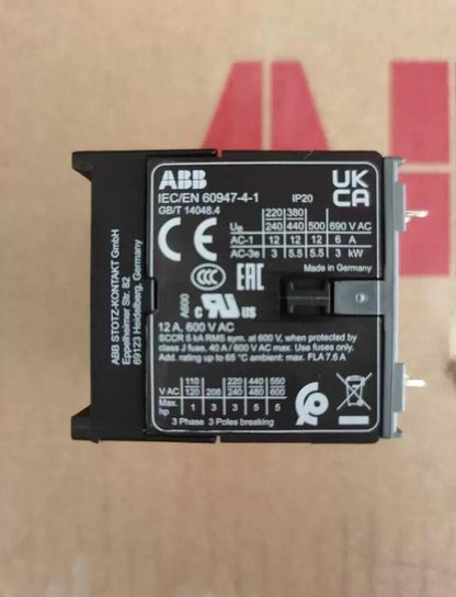 1PC ABB BC7-30-10-P 24VDC DC Contactor