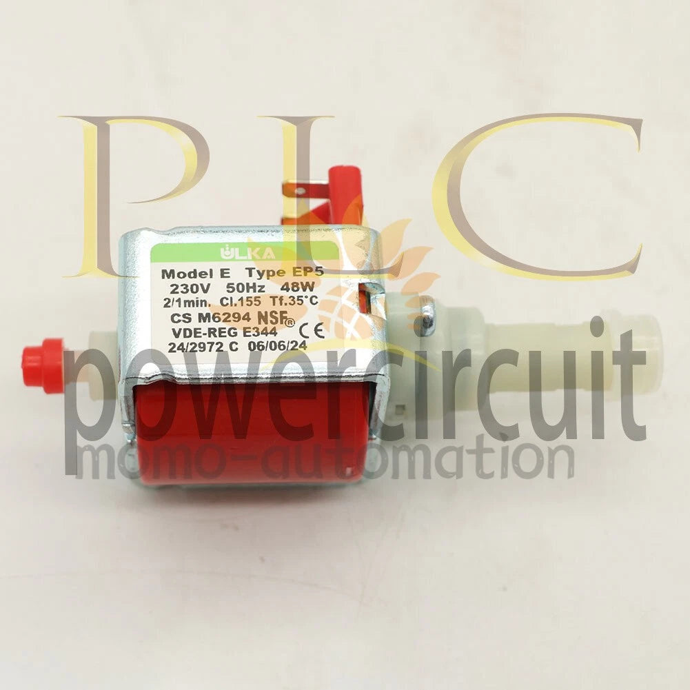 1x ULKA EP5 48W 650CC/MIN Solenoid Pump Water Pump For Coffee Machine