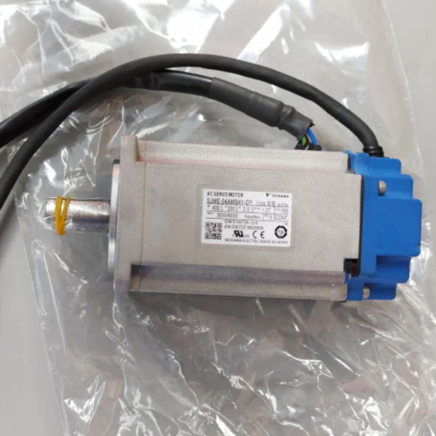 new 1PC Yaskawa SJME-04AMB41-OY Servo Motor SJME04AMB41OY - YASKAWA