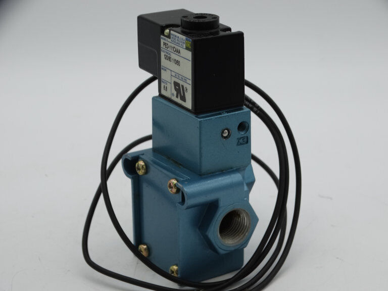 MAC VALVES INC. 55B-22-PE-111CA VALVE | High-Pressure Industrial Valve | Heavy-Duty Construction | Customizable Flow Paths | Pressure Rating: 111 PSI - MAC VALVES INC.