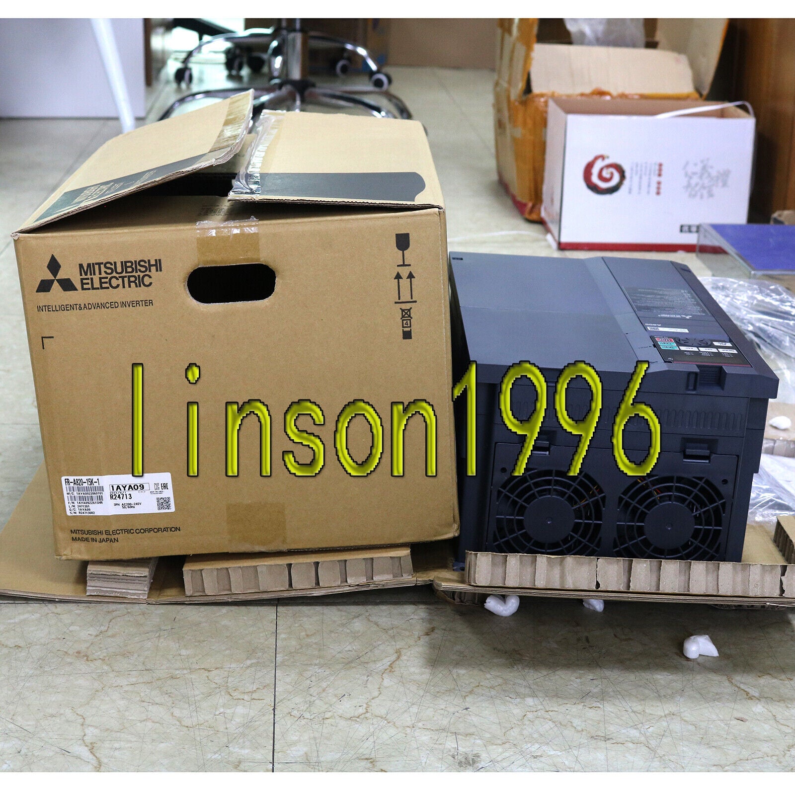 new Mitsubishi Inverter In Box FR-A820-15K-1 - MITSUBISHI