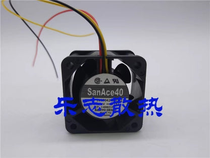 Sanyo SanAce40 109P0424J3D013 24V 0.18A 4028 3-Wire Inverter Cooling Fan