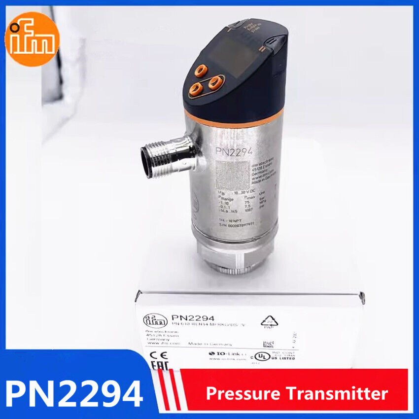 new 1pcs IFM Pressure Transmitter Sensor PN2294 - IFM