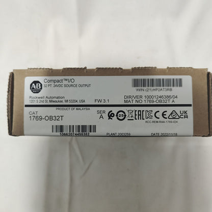 Allen-Bradley 1769-OB32T Compact Output Module 1769-OB32T NEW IN BOX - ALLEN-BRADLEY