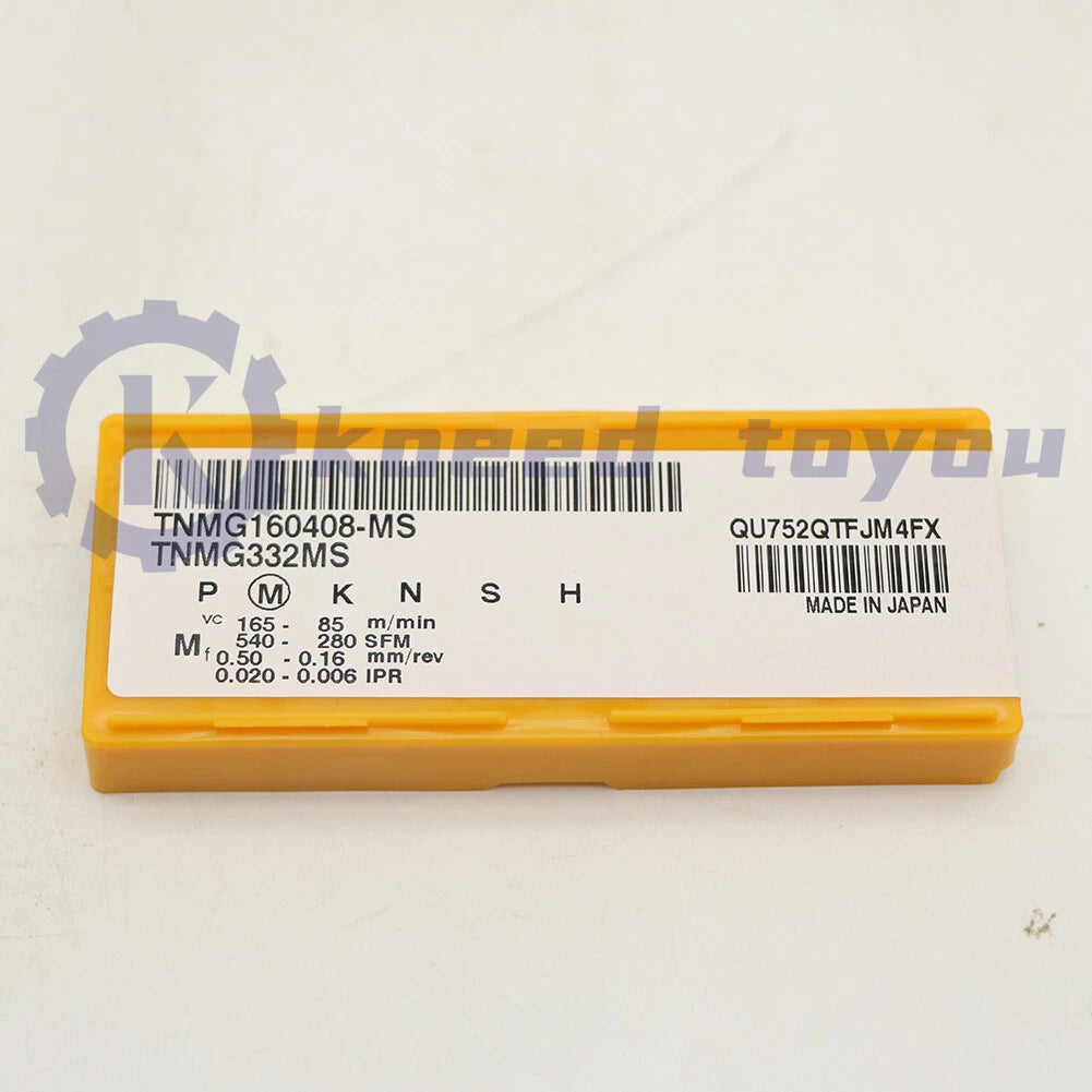 10PCS/Box Mitsubishi TNMG160408-MS US735 TNMG332MS Carbide Insert