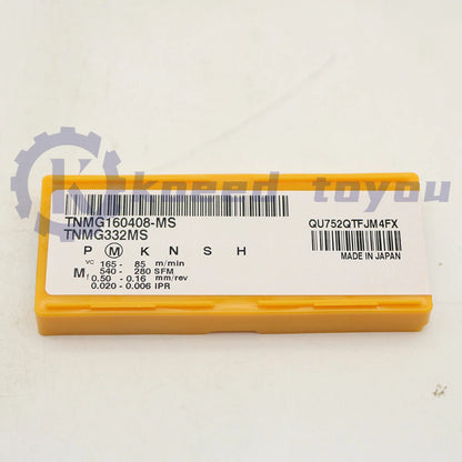 10PCS/Box Mitsubishi TNMG160408-MS US735 TNMG332MS Carbide Insert