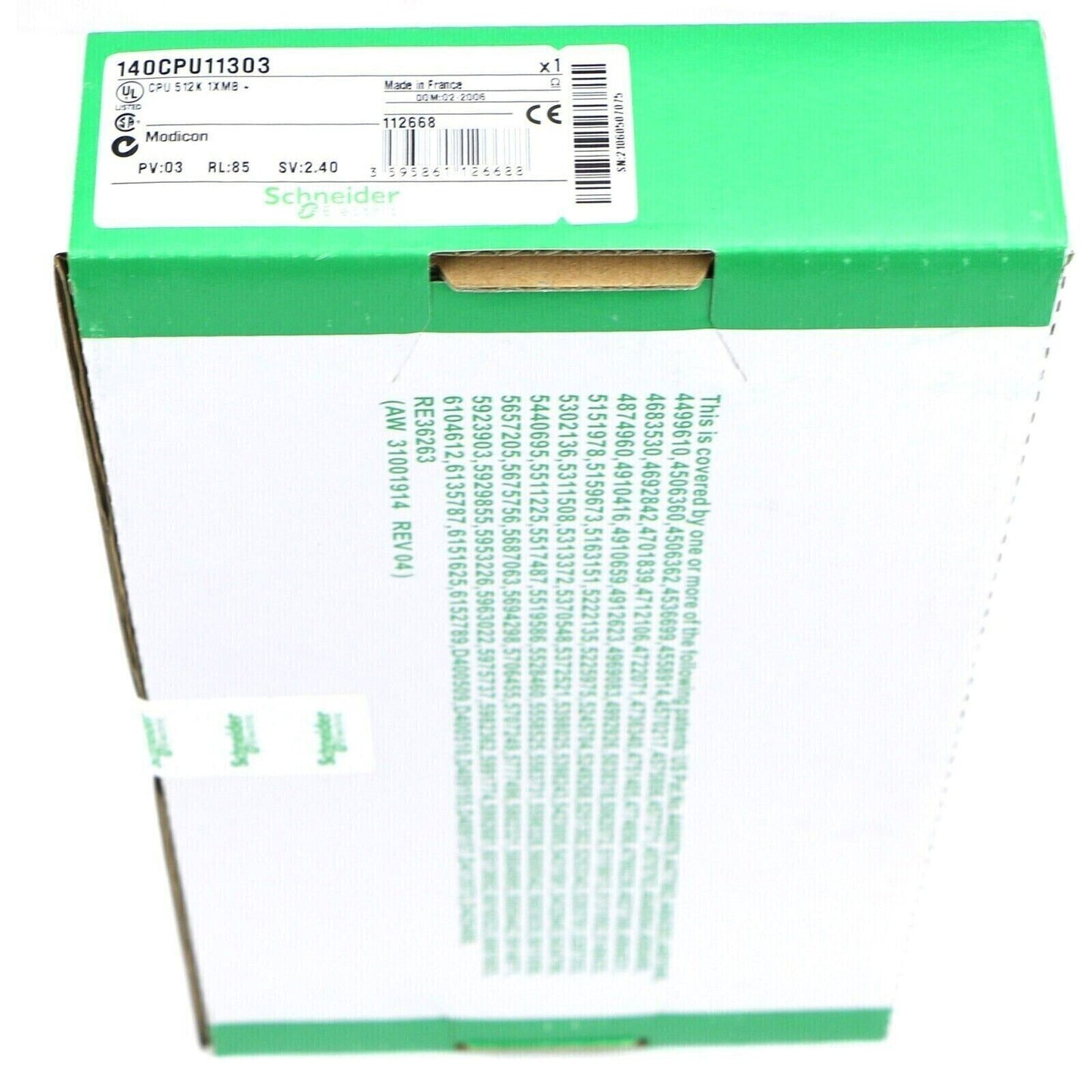 140CPU11303 Schneider PLC Module Fast Ship - SCHNEIDER