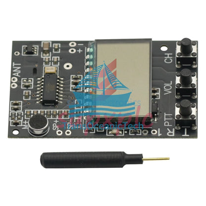 For 27-480MHz FM Walkie Talkie Transceiver All-in-One FM Transmitter Receiver