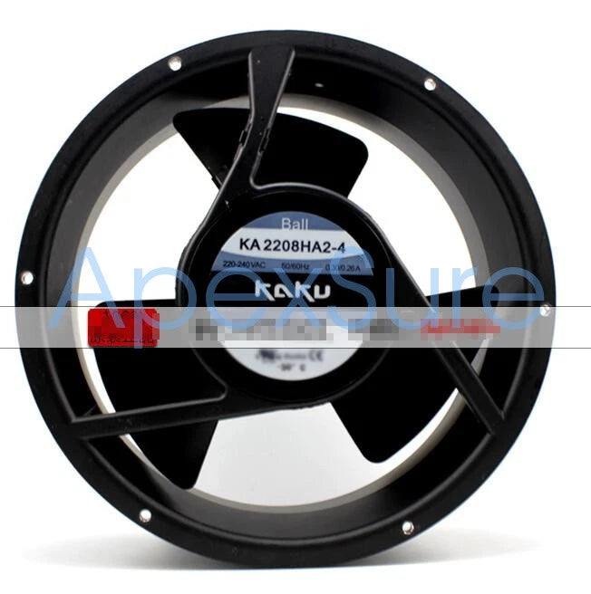 1PCS KAKU KA2208HA2-4 AC220V 0.3A/0.26A axial flow fan
