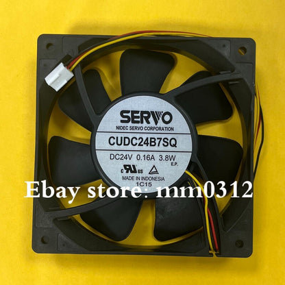 1pcs  SERVO CUDC24B7SQ DC24V 0.16A 3.8W 3-wire equipment fan
