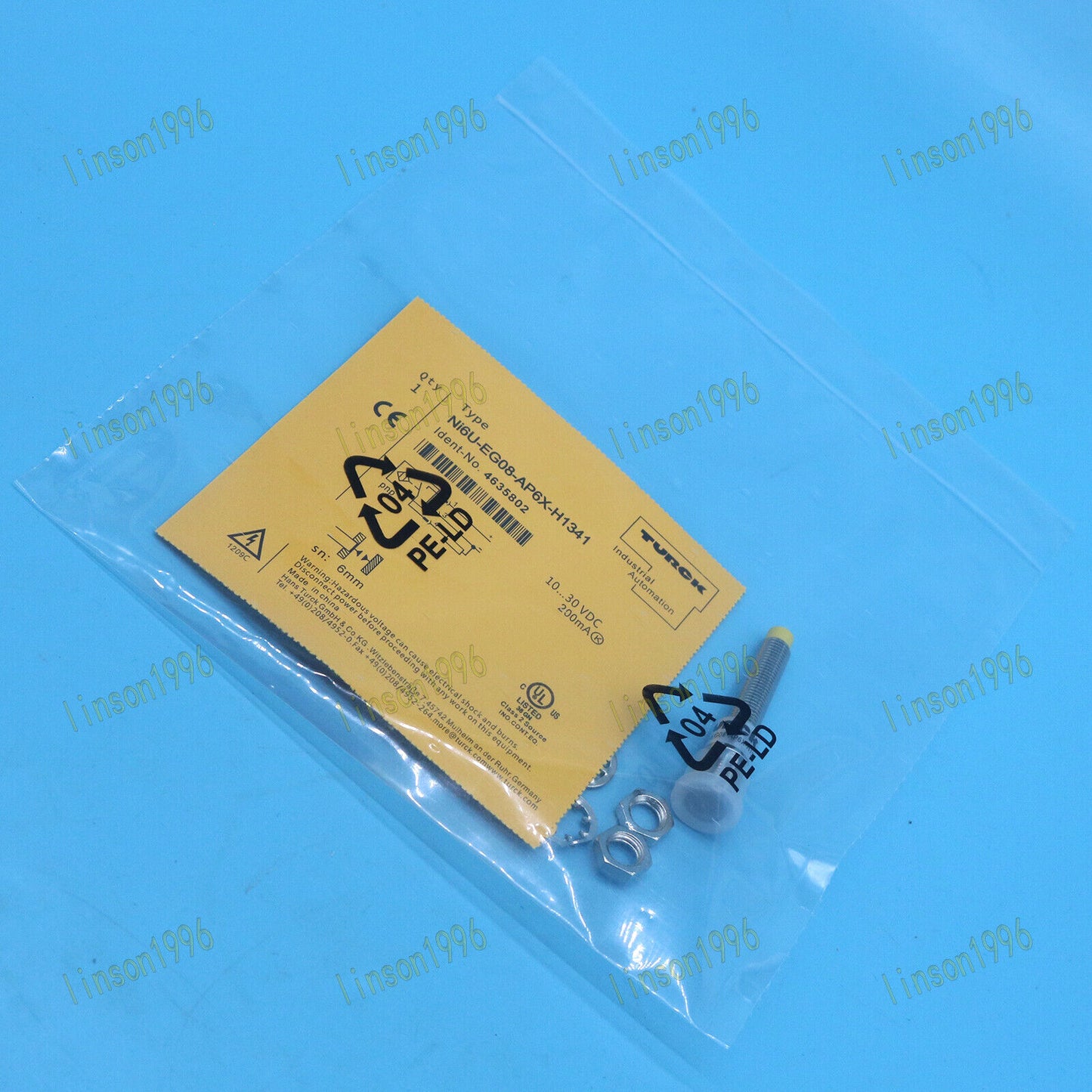 Turck Proximity Switch NI6U-EG08-AP6X-H1341 Fast Delivery - TURCK