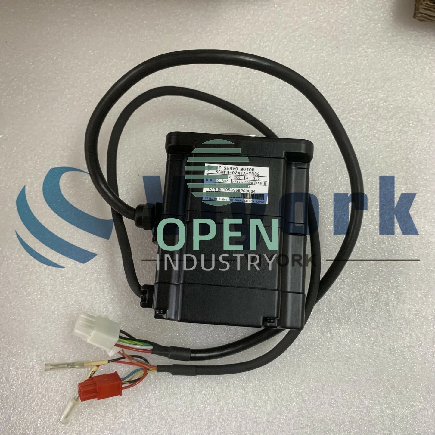 1PCS Yaskawa SGMPH-02A1A-YR32 AC SERVO MOTOR 200W 200V 2AMP 3000RPM