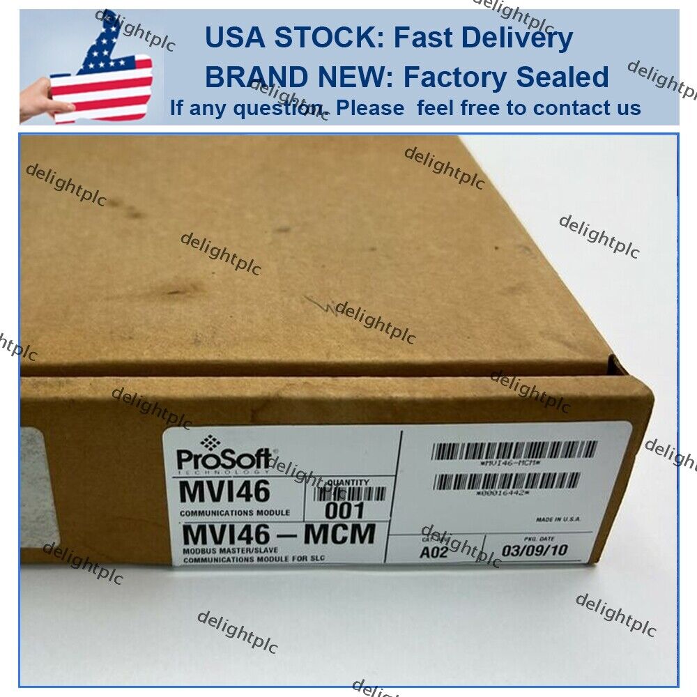 ProSoft Technology MVI46-MCM MVI46 Modbus Master/Slave Communication 1pcs - KOEED