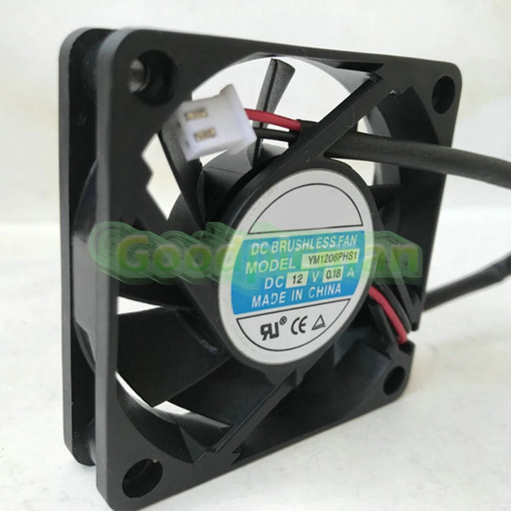 1PC YM YM1206PHS1 Cooling Fan 6015 12V 0.18A 6015 2pin