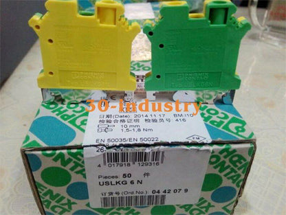 50 Pcs Phoenix Contact Terminal Block USLKG 6N 0442079 - PHOENIX CONTACT